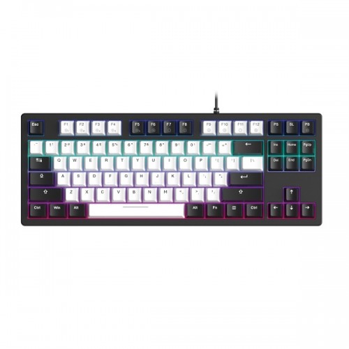 Bàn phím cơ gaming DAREU EK87 v2 White-black (Dream switch)