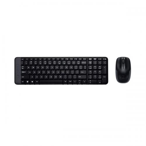 Bộ Bàn Phím Và Chuột Logitech MK220 Không Dây