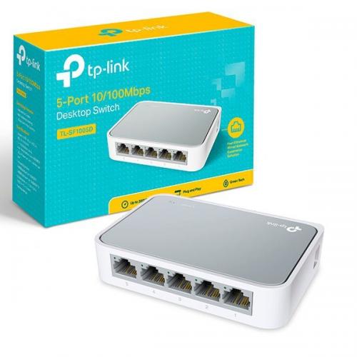 Bộ chia mạng 5 port Switch TP Link TL-SF1005D tốc độ 100Mbps