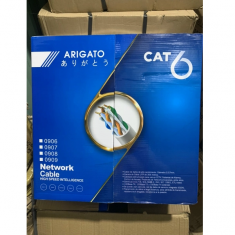 Dây mạng CAT6 ARIGATO Dây màu xanh dương - 305m