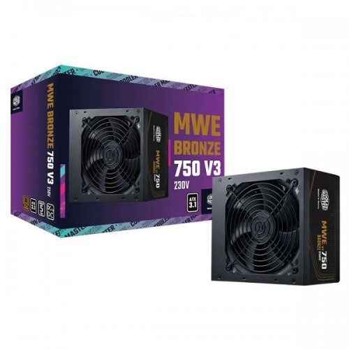 Nguồn CoolerMaster 750W MWE 80 Plus Bronze V3
