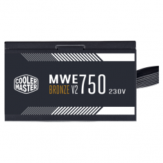 Nguồn máy tính Cooler Master MWE V2 230V 750 750W Plus Bronze
