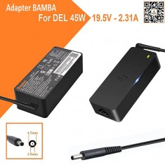 Sạc Laptop Dell 19.5V – 2.31A (đầu kim nhỏ) Bamba
