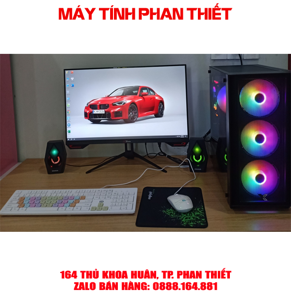 Trọn bộ PC Gaming i3 10100F VGA 1030 - Màn hình 24 inch